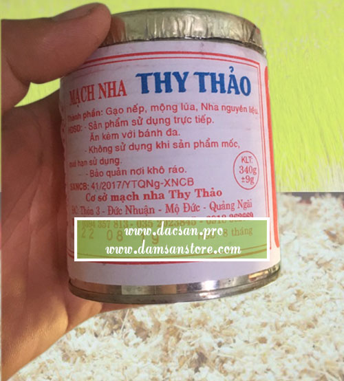 Mạch Nha Nếp Thy Thảo 340gr Mạch Nha Nếp Thy Thảo 340gr