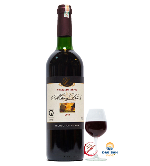 Vang Sim Rừng 14 độ 375ml
