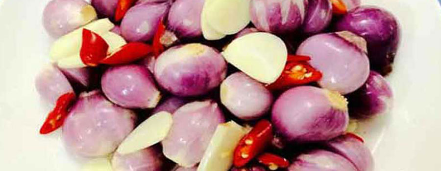 Cách muối hành tím Lý Sơn - Quảng Ngãi