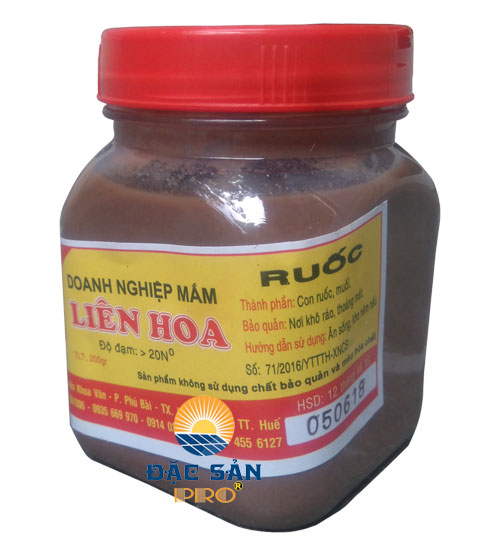 Mắm Ruốc - Đặc Sản Mắm Liên Hoa Huế
